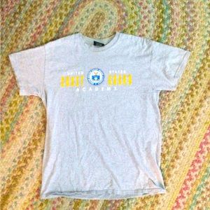 Medium size grey Coast Guard Academy shirt gently used condition